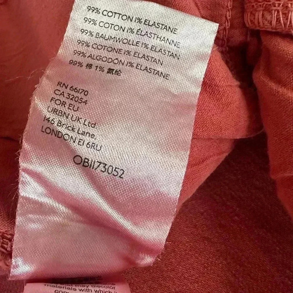 Anthropologie Pilcro Women’s High Rise Slim Distressed Cropped Ankle Jeans 32 T - Picture 13 of 13